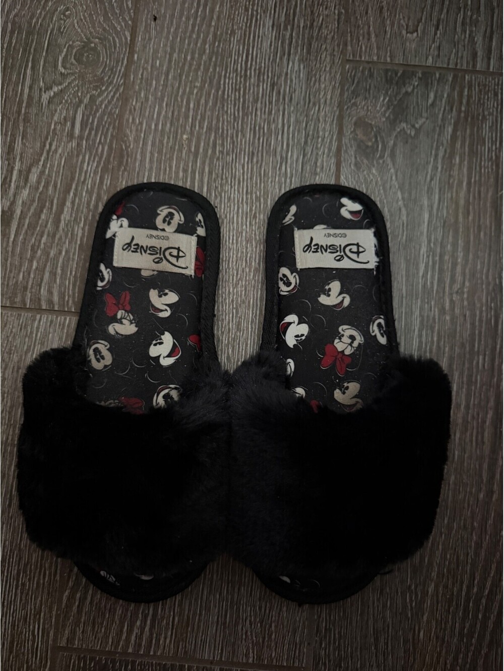 Torrid Disney Mickey And Minnie Mouse Slip On Slide Slippers 7WW